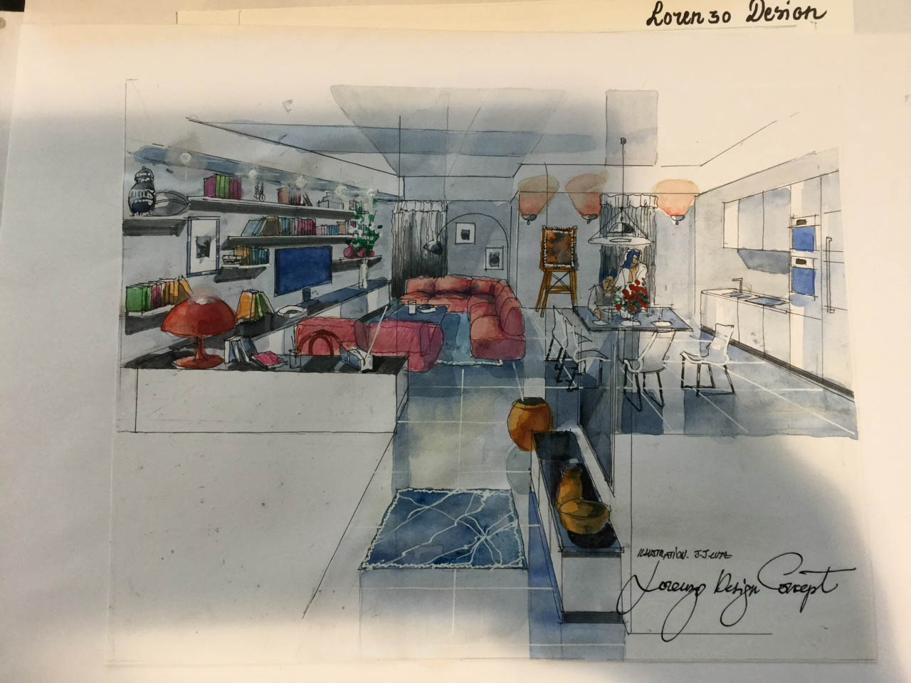 Illustration de plans 3D