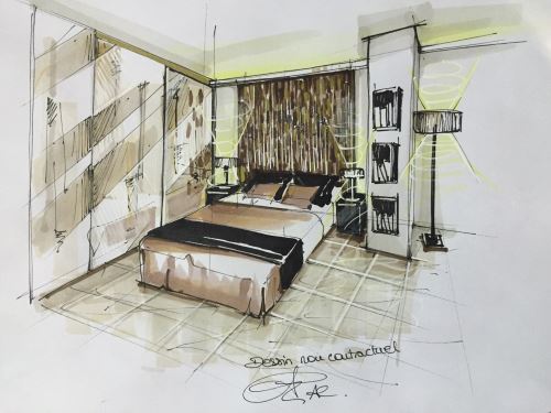 Illustration de plans 3D