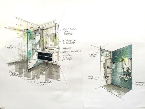 Illustration de plans 3D