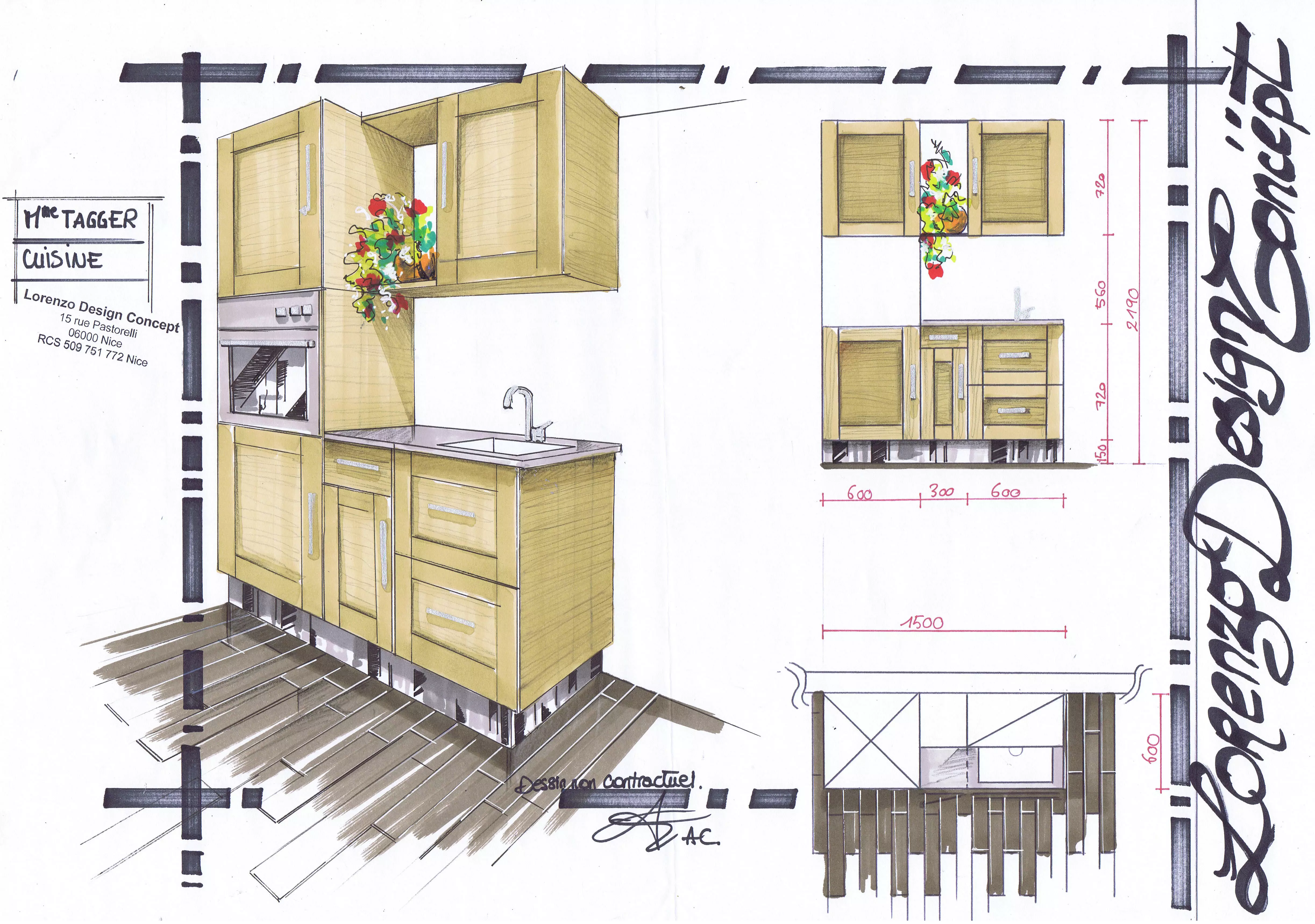 Illustration de plans 3D