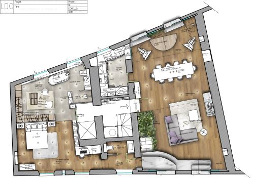 Illustration de plans 3D