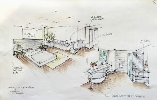 Illustration de plans 3D