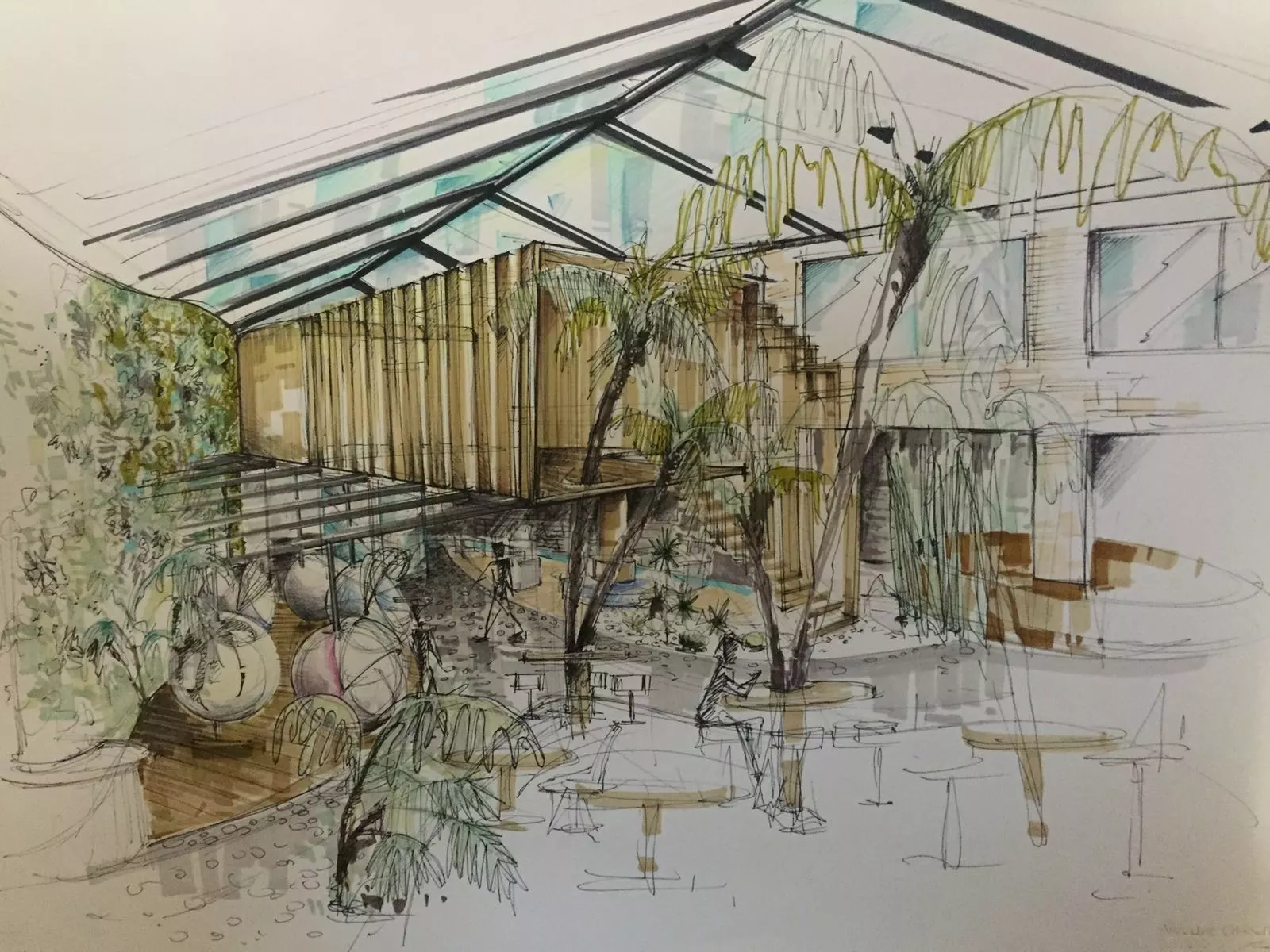 Illustration de plans 3D